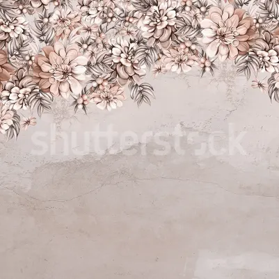 Serene Blossoms, Soft Pink pattern image