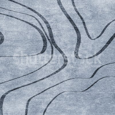 Calm Waves, Blue pattern image