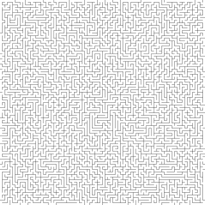 Maze pattern image