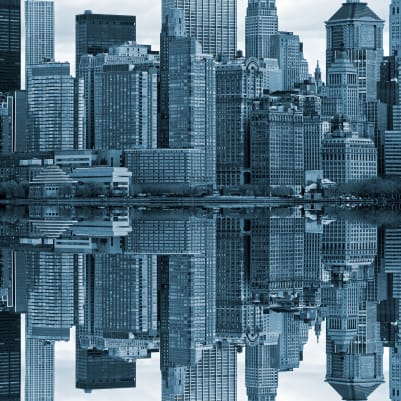 Reflections pattern image
