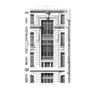 Hotel Hachette pattern image