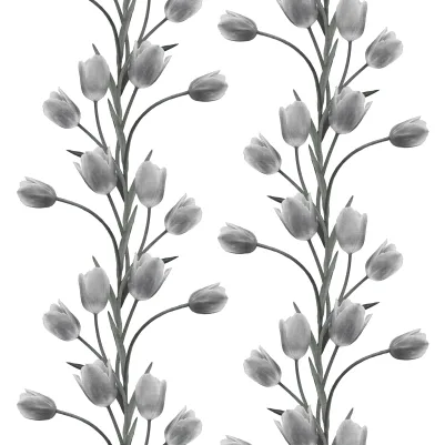 La Vie En Tulipe, White pattern image