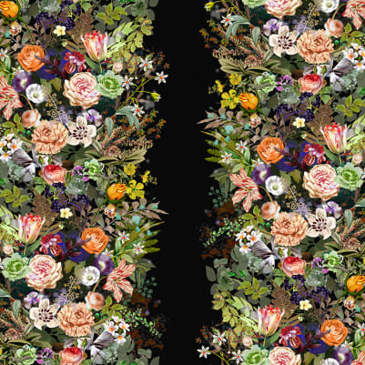 Flowerbed pattern image