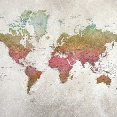 School Atlas, Rainbow pattern image