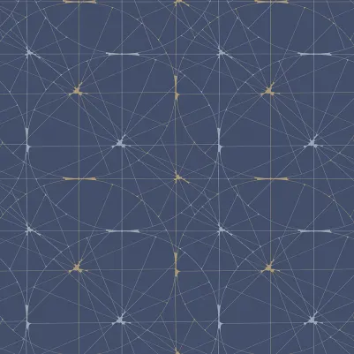 Perfect Fit, Royal Blue pattern image