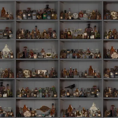 Cabinet of Curios, Night pattern image