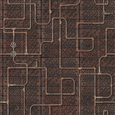 Pipework Oxidation pattern image