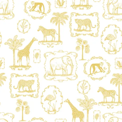 Animal Party, Yellow pattern image