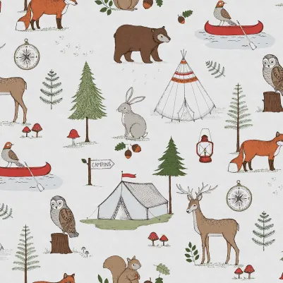 Camping Trip pattern image