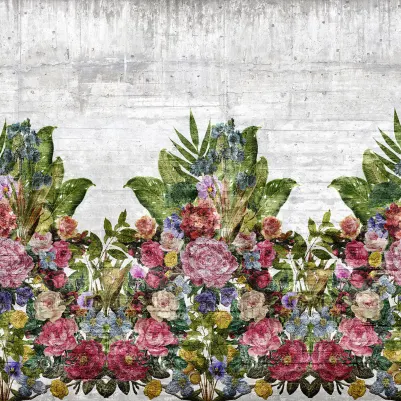 Flower Burst, Concrete pattern image