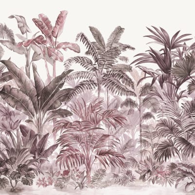 Pride Palms, Plum pattern image