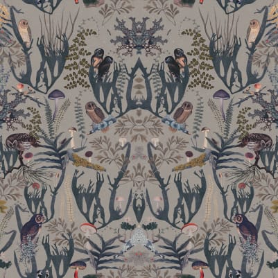 The Swedish Forest, Blue pattern image