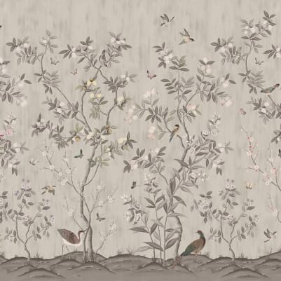Chinoiserie Chic, Powder Beige pattern image