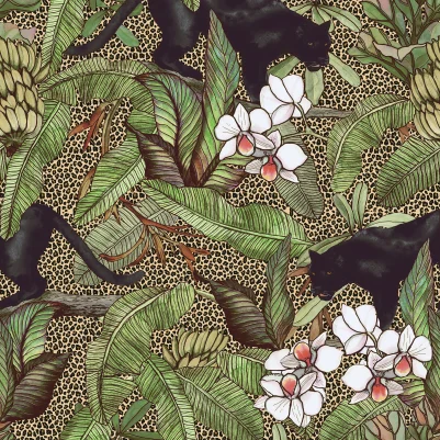 Alluring Panthers pattern image