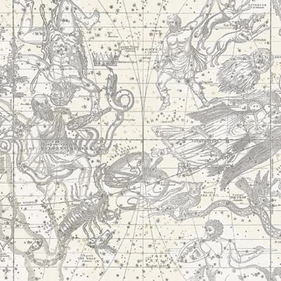 Star Map, White pattern image