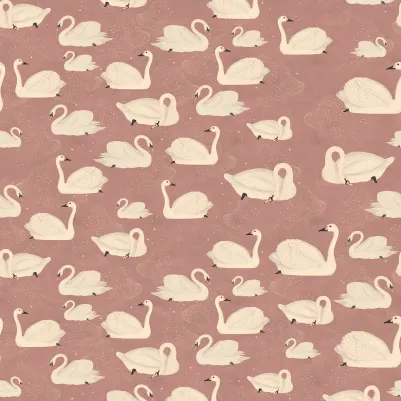 Cygne, Rose pattern image