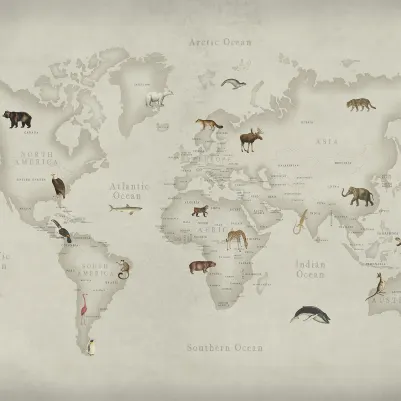 Animal World pattern image