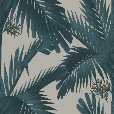 Palm Spring, Teal pattern image