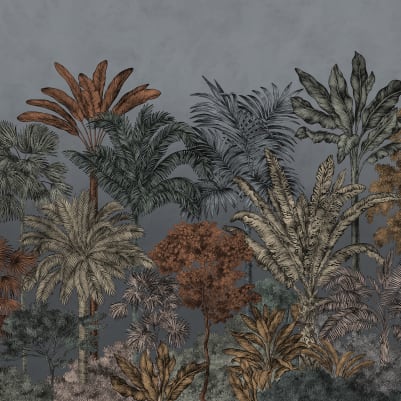 Tropical Bellewood, Night pattern image