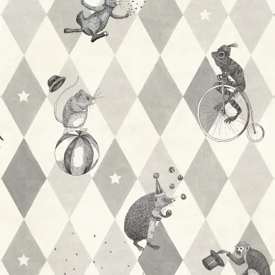 Circus Corner Graphite pattern image