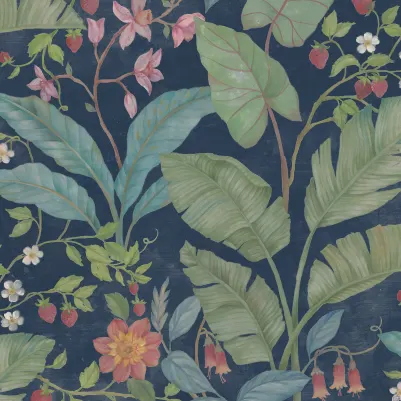 Strawberry Lane, Night pattern image