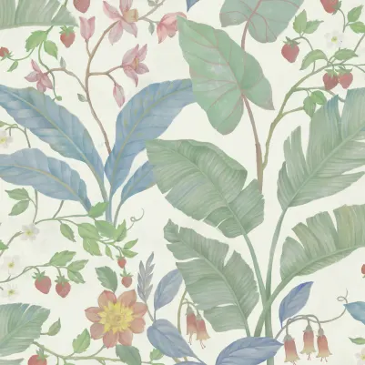 Strawberry Lane, Ivory pattern image