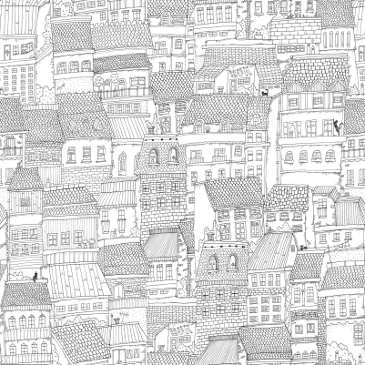 Dream Town, Graphite pattern image