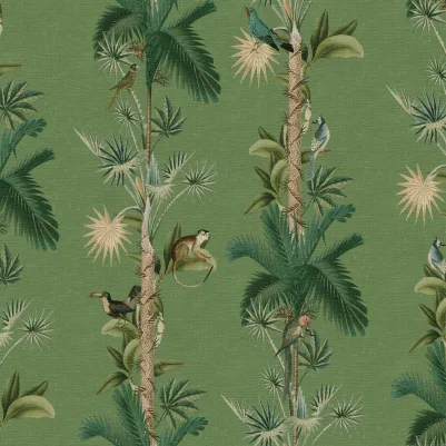 Monkey Island, Tropical pattern image