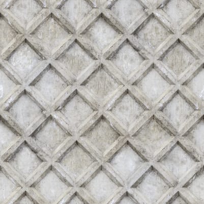 Small Concrete Trellis Harsh Grey pattern image