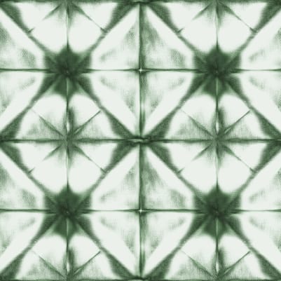 Tie Dye Kaleidoscope, Green pattern image