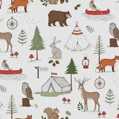 Camping Trip Mini, Nature pattern image