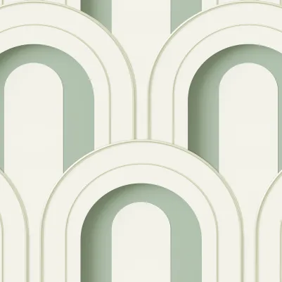 Arch Deco Bijou, Soft Green pattern image