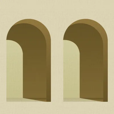 Arch, Saffron pattern image