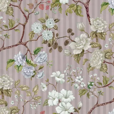Rose Stripe, Pink pattern image