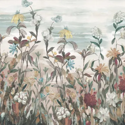 Misty Garden, Autumn pattern image