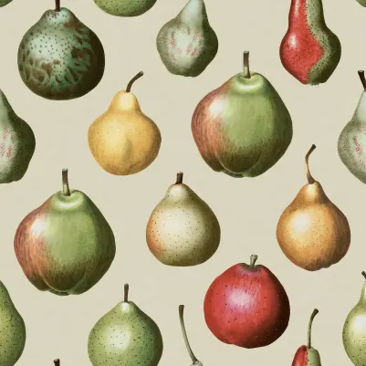 Vintage Pear, Happy pattern image