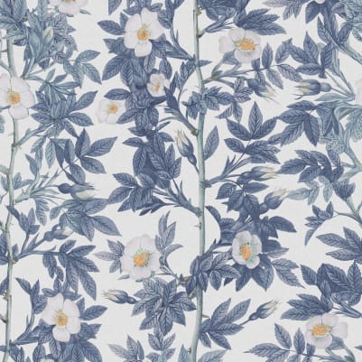 Rose Hip, Blue pattern image