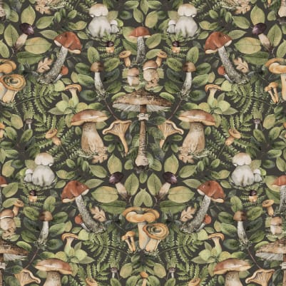 Mushroom Forest, Midnight pattern image