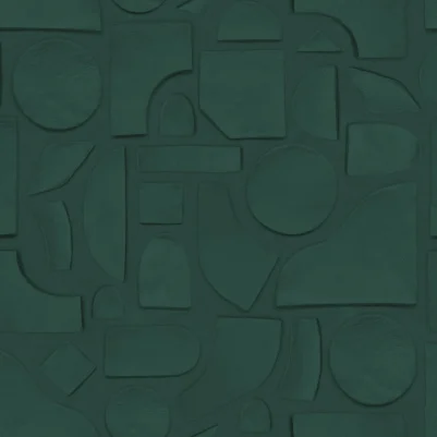 Clay Figures, Emerald pattern image