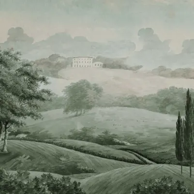 Hilltop House, Green pattern image