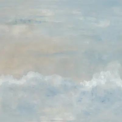 Heavenly Clouds, Blue pattern image