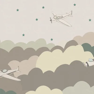 Fly Away, Beige pattern image