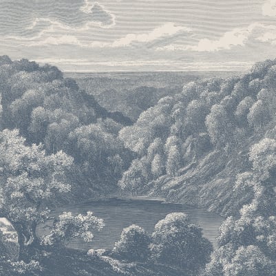Mystery Lake, Blue pattern image