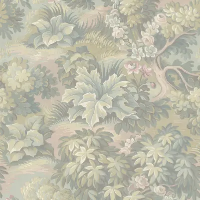Blooming Park, Pastel pattern image