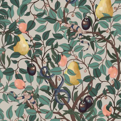 Fruit Garden, Colorful pattern image