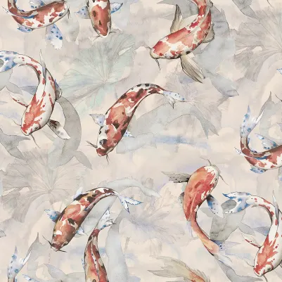 Koi, Coral pattern image