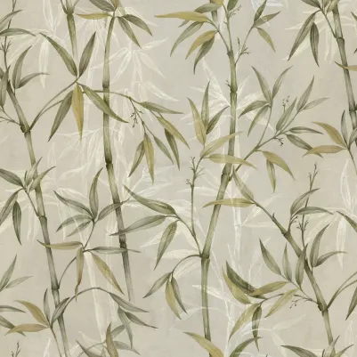 Bamboo Garden Green pattern image