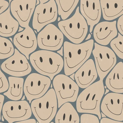 Happy Rebel, Peach pattern image