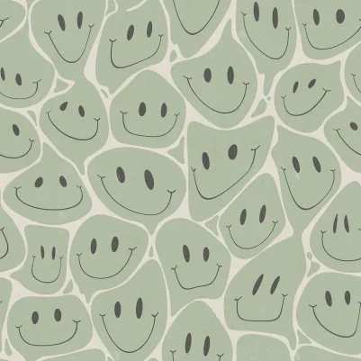 Happy Rebel, Green pattern image