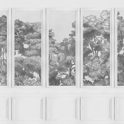 Bellewood Panels, Graphite pattern image